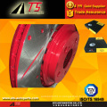 Антикоррозийный тормозной ротор Дождевой прочный красный красностойкий антикоррозионный роторный тормоз
